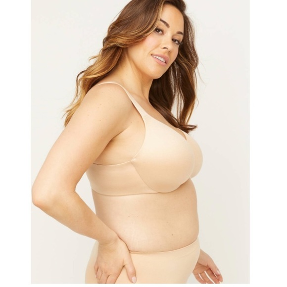 New Women’s Plus Size Full Coverage Bra Nude - Picture 3 of 16